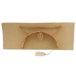 Vintage Czech Marcasite Rhinestones Geometric Evening Gold Bag Purse Frame Wedding Accessories sample card