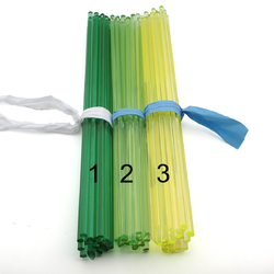 Czech uranium yellow green Type 2 glass rods lampwork 1kg