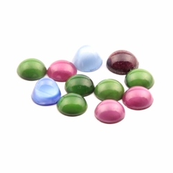 Glass cabochons